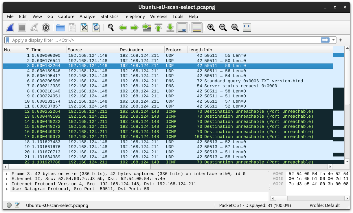 nmap udp scan